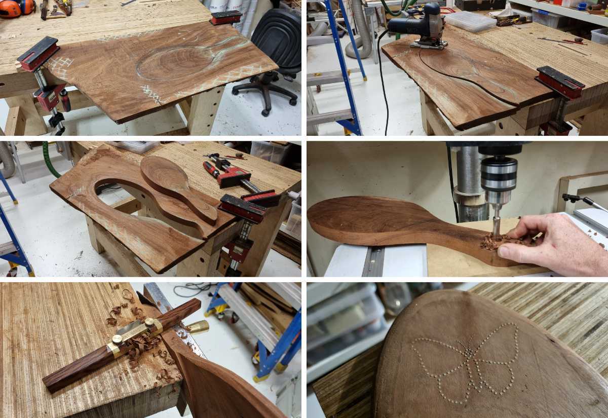 Inflictis papilon spanking paddle construction Wooden spanking paddle contruction